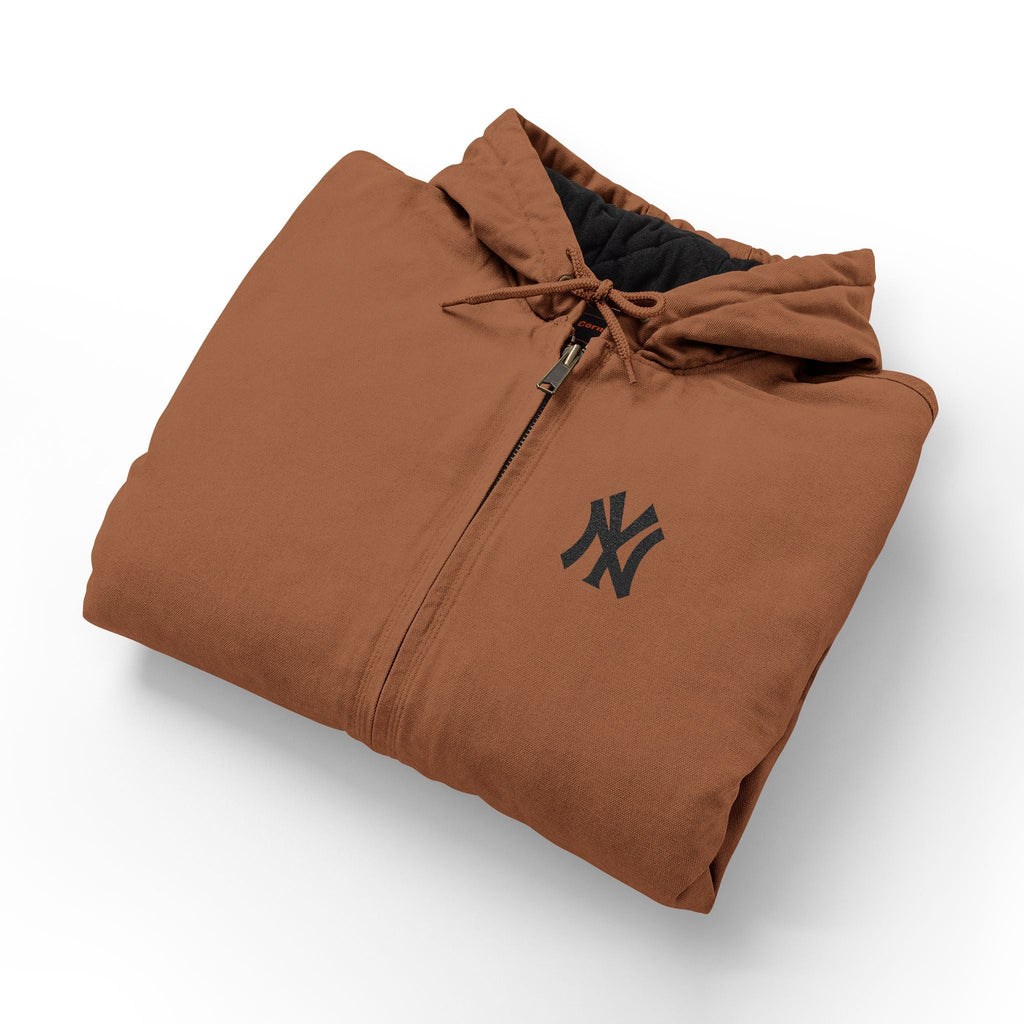 Embroidered Hooded Work Jacket Heavy Duck Cloth Hooded Jacket - Etna Gift