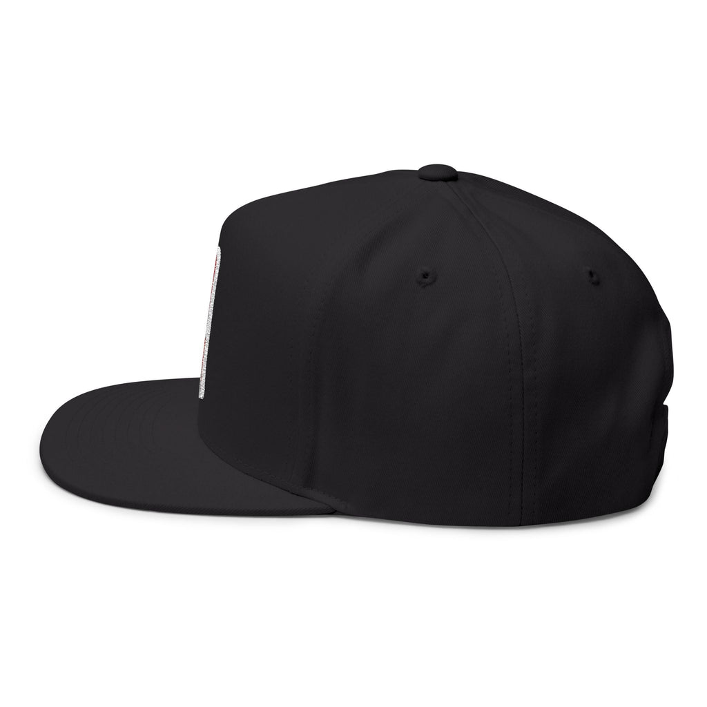 Embroidered NBA Logo Flat Bill Cap Snapback Basketball Hat - Etna Gift