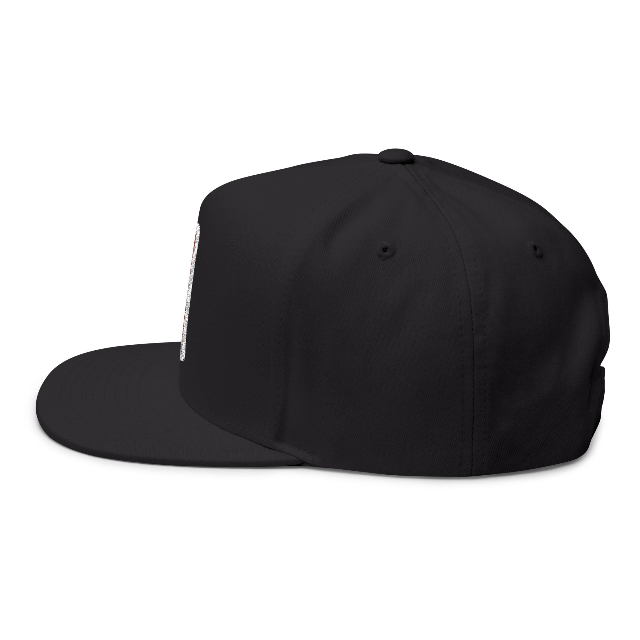 Embroidered NBA Logo Flat Bill Cap Snapback Basketball Hat - Etna Gift