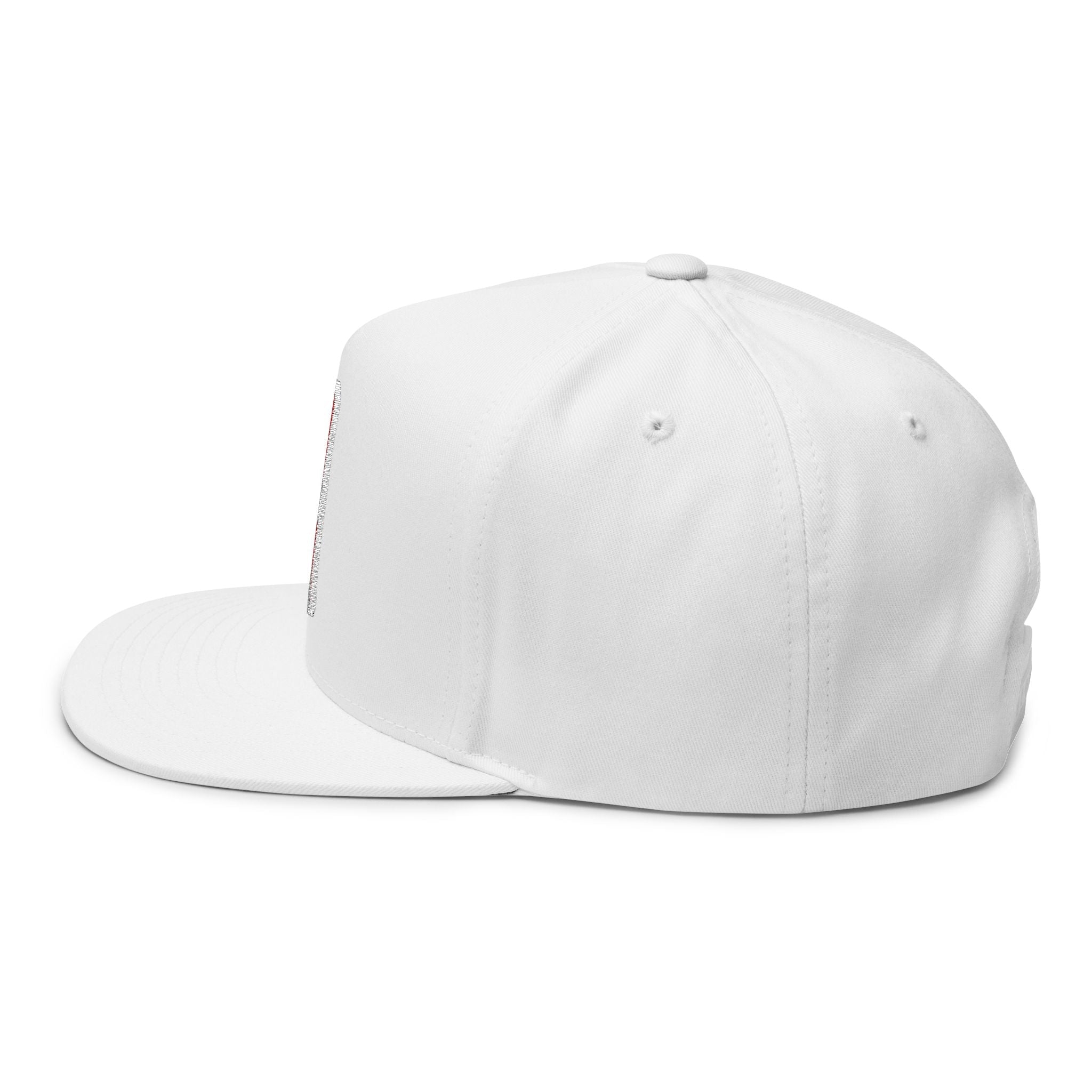 Embroidered NBA Logo Flat Bill Cap Snapback Basketball Hat - Etna Gift