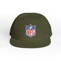 Embroidered NFL Shield Flat Bill Cap — Snapback Football Hat - Etna Gift