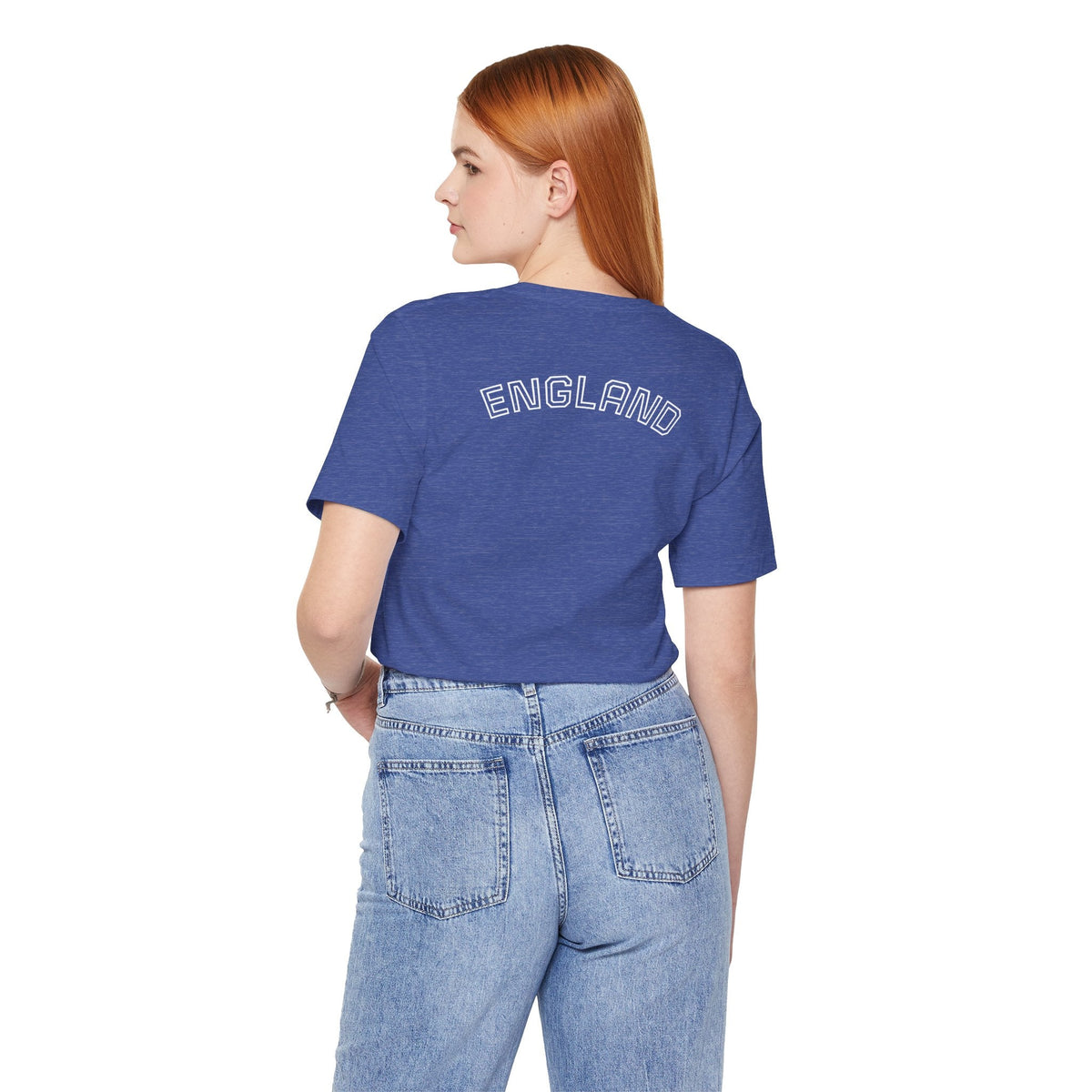 England Crest Soccer Tee — 'ENGLAND' Back Graphic - Etna Gift