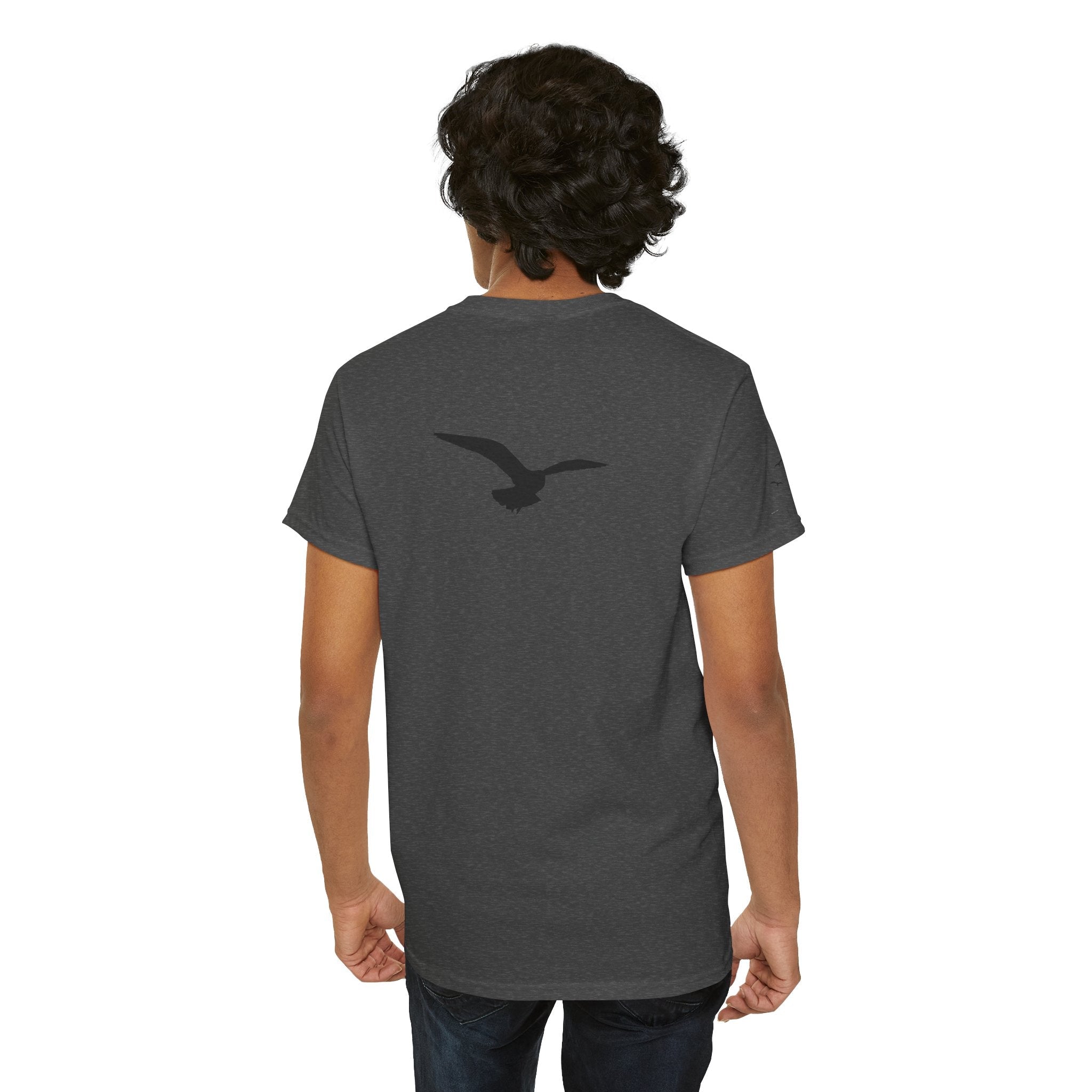 Fairfield Beach Unisex Heavy Cotton Tee, Comfortable Casual T-Shirt, Summer Vibe Shirt, Gifts for Beach Lovers, Relaxed Fit Tee - Etna Gift