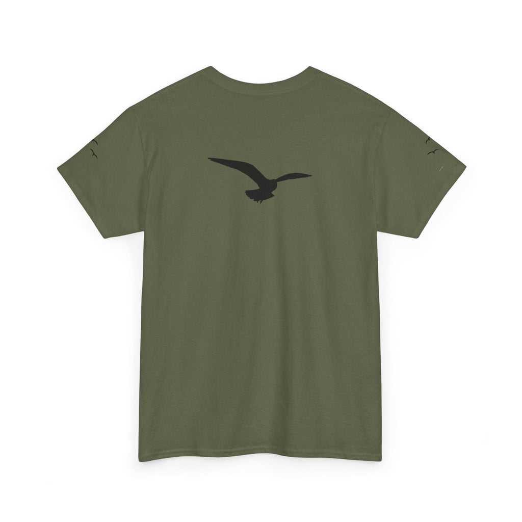 Fairfield Beach Unisex Heavy Cotton Tee, Comfortable Casual T-Shirt, Summer Vibe Shirt, Gifts for Beach Lovers, Relaxed Fit Tee - Etna Gift