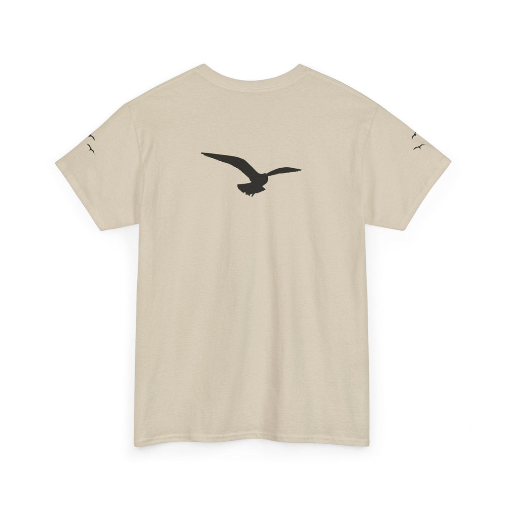 Fairfield Beach Unisex Heavy Cotton Tee, Comfortable Casual T-Shirt, Summer Vibe Shirt, Gifts for Beach Lovers, Relaxed Fit Tee - Etna Gift