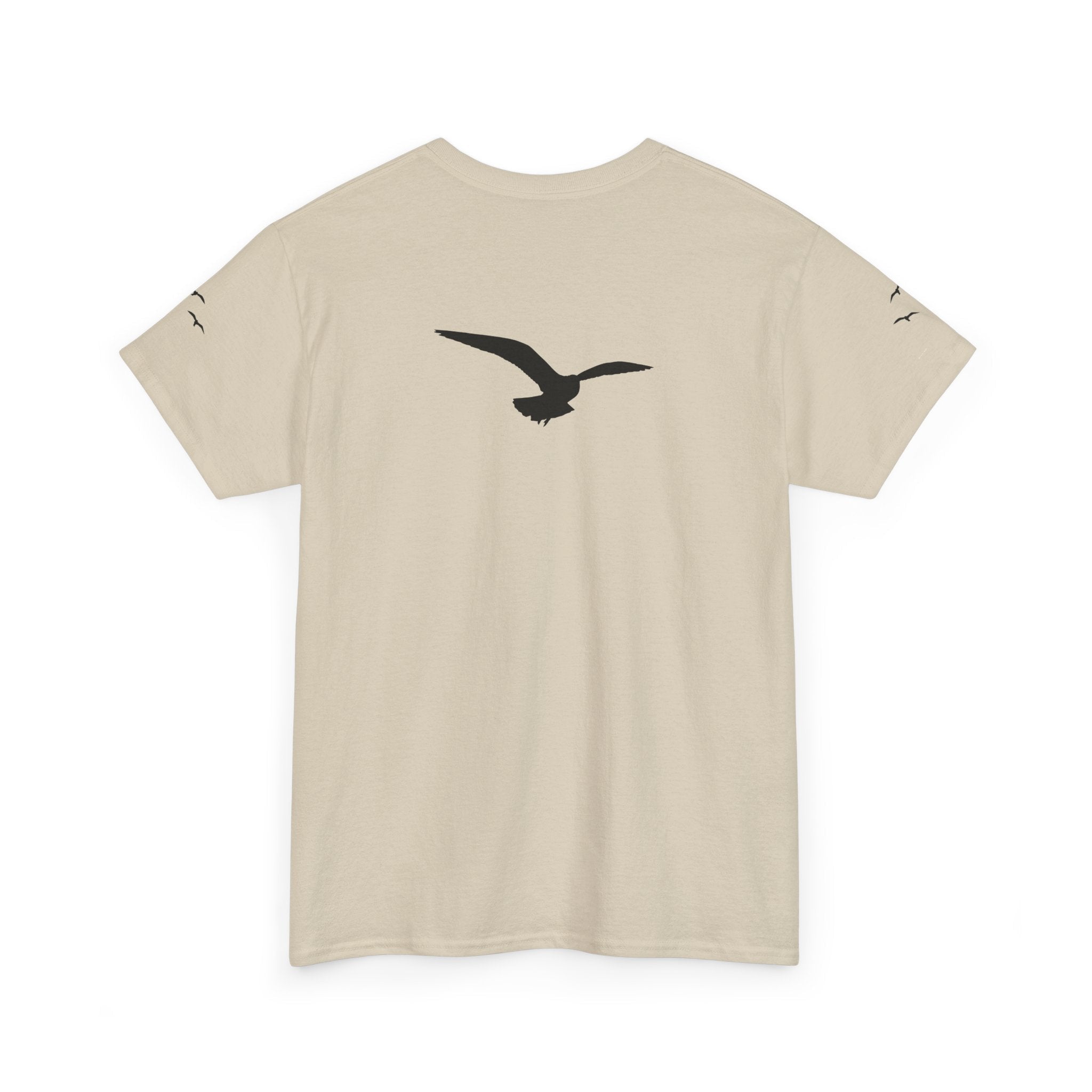 Fairfield Beach Unisex Heavy Cotton Tee, Comfortable Casual T-Shirt, Summer Vibe Shirt, Gifts for Beach Lovers, Relaxed Fit Tee - Etna Gift