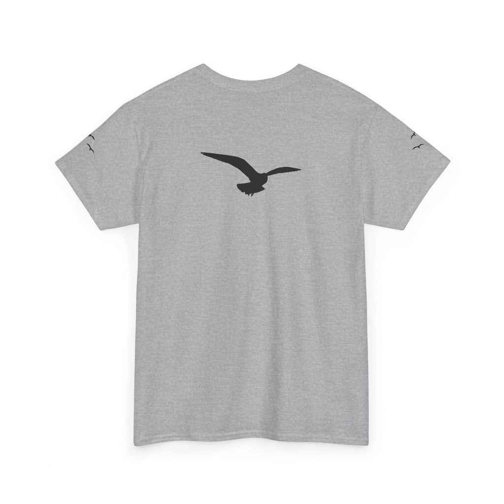Fairfield Beach Unisex Heavy Cotton Tee, Comfortable Casual T-Shirt, Summer Vibe Shirt, Gifts for Beach Lovers, Relaxed Fit Tee - Etna Gift