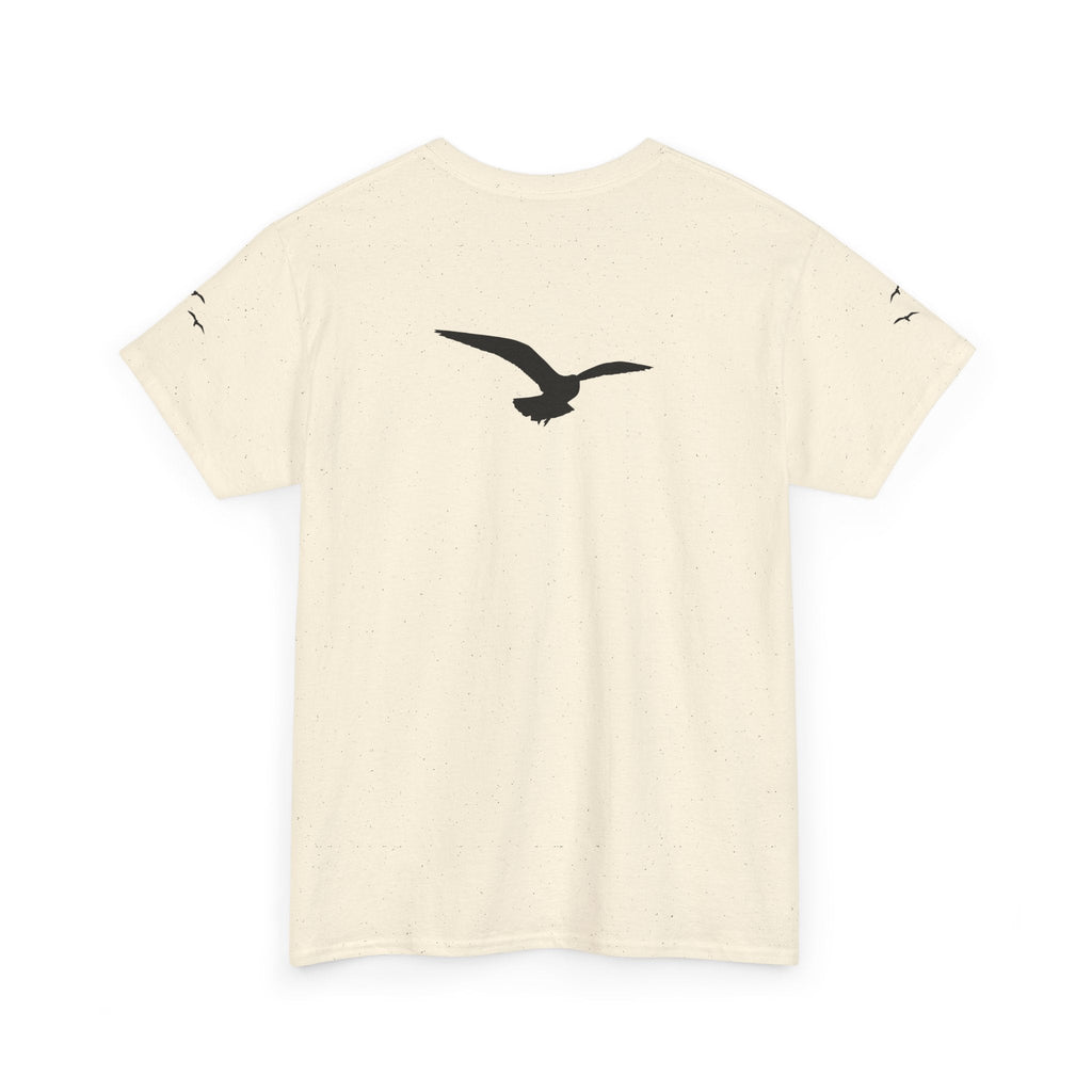 Fairfield Beach Unisex Heavy Cotton Tee, Comfortable Casual T-Shirt, Summer Vibe Shirt, Gifts for Beach Lovers, Relaxed Fit Tee - Etna Gift