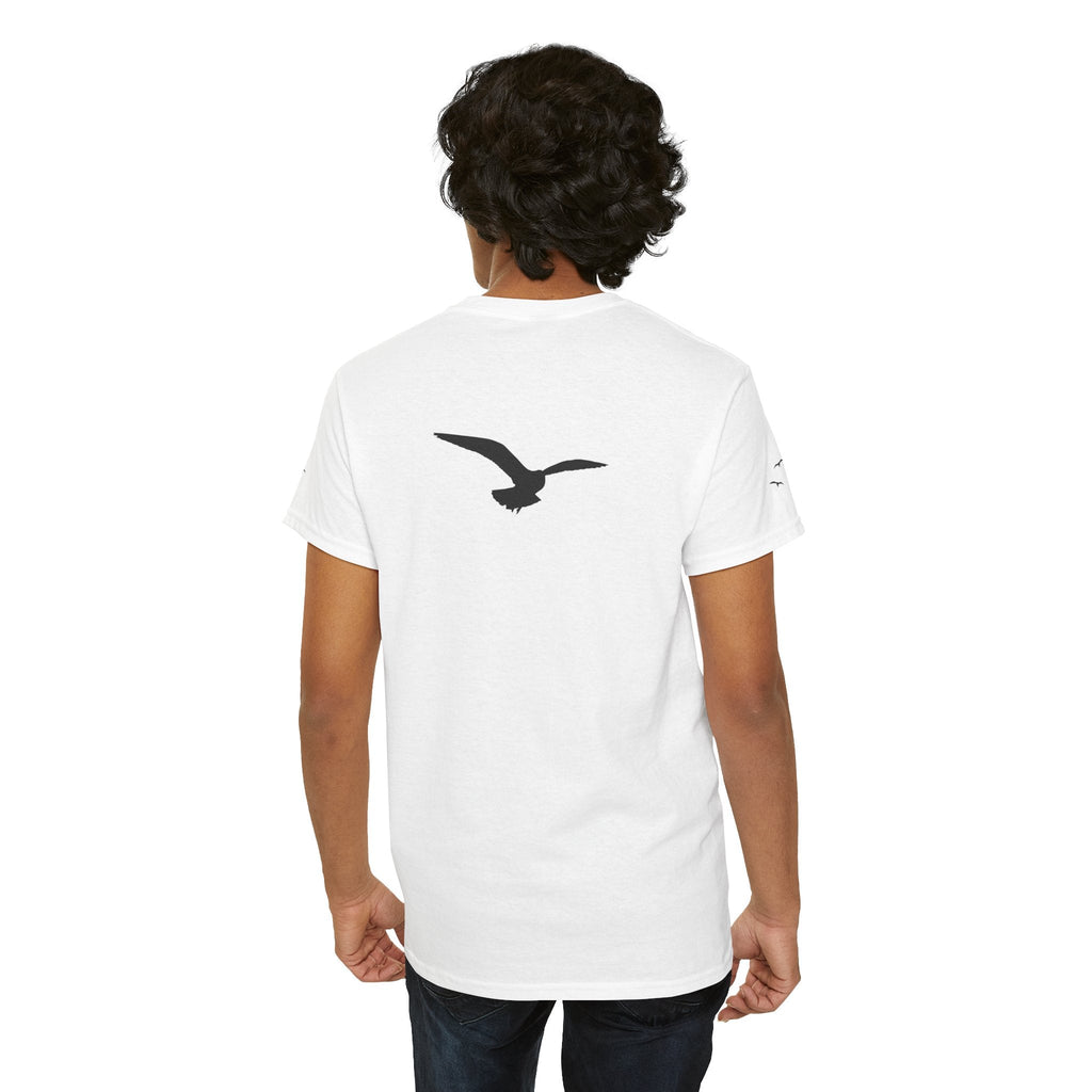 Fairfield Beach Unisex Heavy Cotton Tee, Comfortable Casual T-Shirt, Summer Vibe Shirt, Gifts for Beach Lovers, Relaxed Fit Tee - Etna Gift