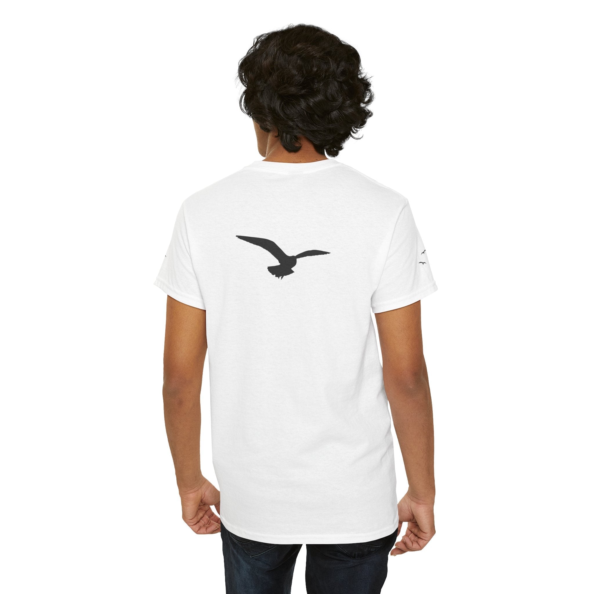 Fairfield Beach Unisex Heavy Cotton Tee, Comfortable Casual T-Shirt, Summer Vibe Shirt, Gifts for Beach Lovers, Relaxed Fit Tee - Etna Gift