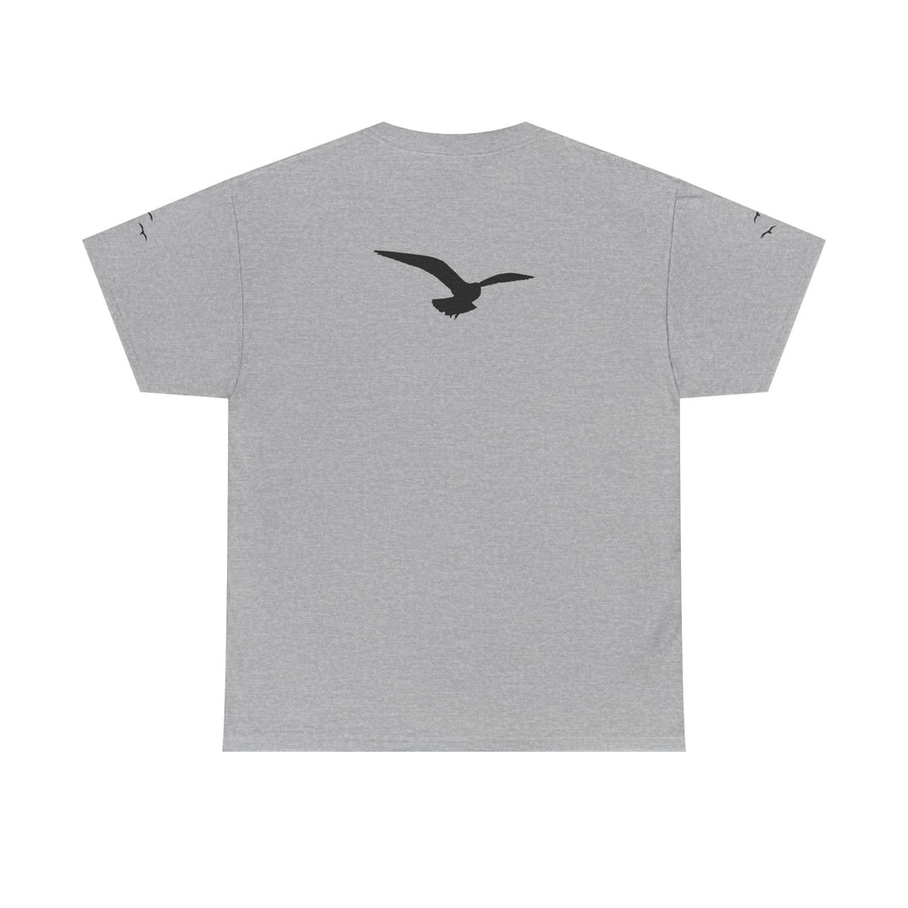 Fairfield Beach Unisex Heavy Cotton Tee, Comfortable Casual T-Shirt, Summer Vibe Shirt, Gifts for Beach Lovers, Relaxed Fit Tee - Etna Gift