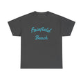 Fairfield Beach Unisex Heavy Cotton Tee, Comfortable Casual T-Shirt, Summer Vibe Shirt, Gifts for Beach Lovers, Relaxed Fit Tee - Etna Gift
