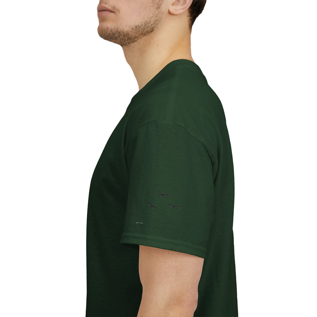 Fairfield Beach Unisex Heavy Cotton Tee, Comfortable Casual T-Shirt, Summer Vibe Shirt, Gifts for Beach Lovers, Relaxed Fit Tee - Etna Gift