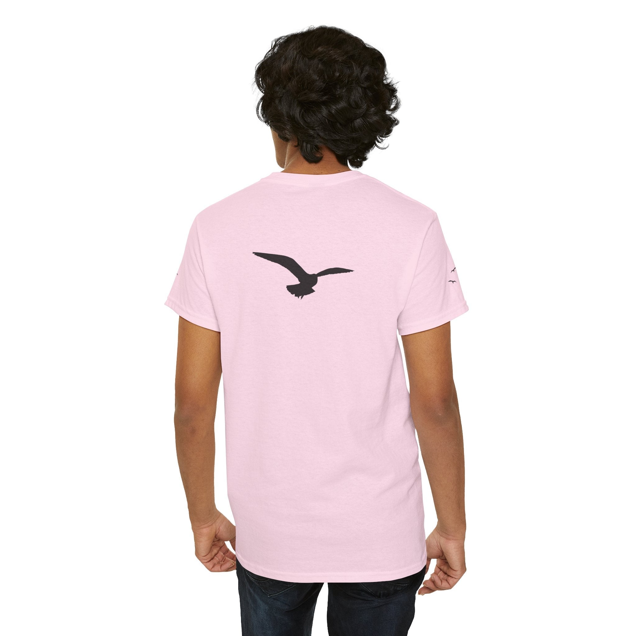 Fairfield Beach Unisex Heavy Cotton Tee, Comfortable Casual T-Shirt, Summer Vibe Shirt, Gifts for Beach Lovers, Relaxed Fit Tee - Etna Gift