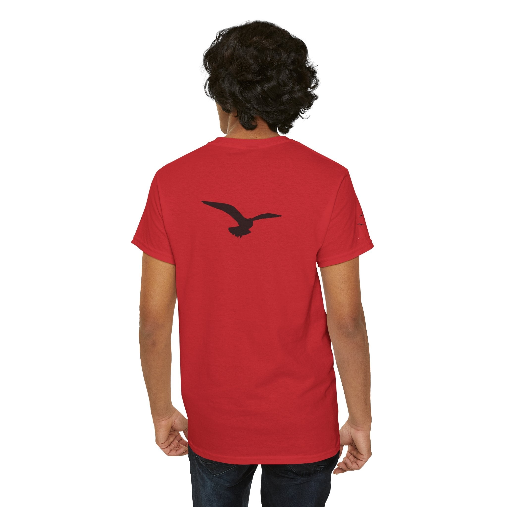 Fairfield Beach Unisex Heavy Cotton Tee, Comfortable Casual T-Shirt, Summer Vibe Shirt, Gifts for Beach Lovers, Relaxed Fit Tee - Etna Gift