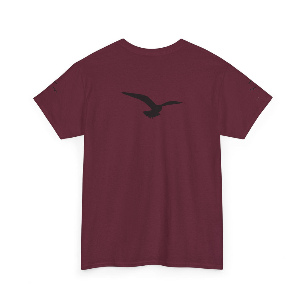 Fairfield Beach Unisex Heavy Cotton Tee, Comfortable Casual T-Shirt, Summer Vibe Shirt, Gifts for Beach Lovers, Relaxed Fit Tee - Etna Gift