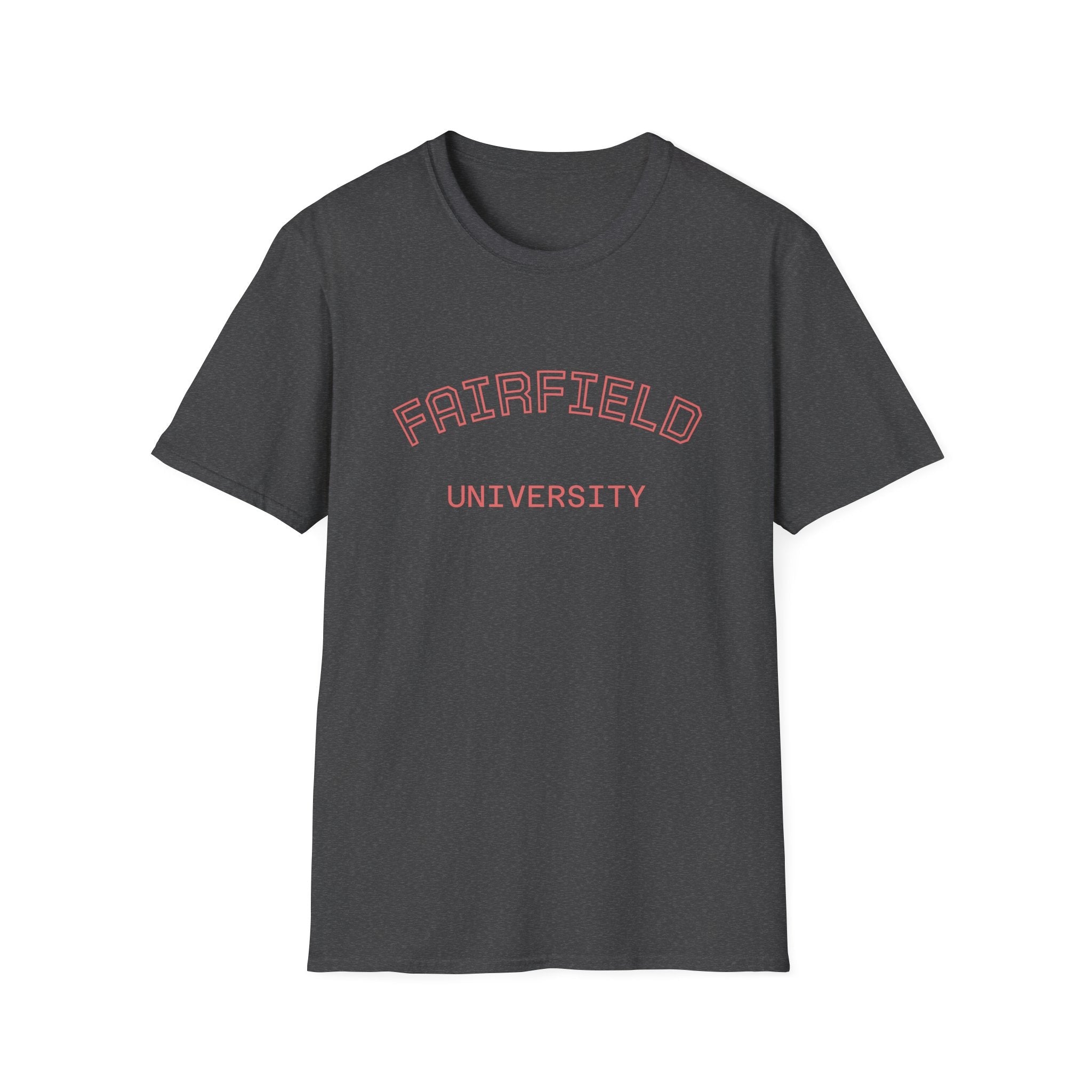 Fairfield University Whale Tee - Unisex Softstyle T-Shirt for Students, Casual Wear, Gift, Graduation, College Apparel - Etna Gift