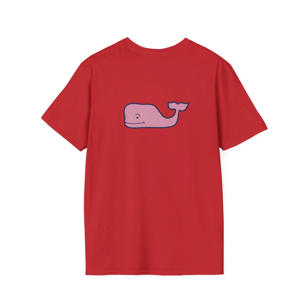 Fairfield University Whale Tee - Unisex Softstyle T-Shirt for Students, Casual Wear, Gift, Graduation, College Apparel - Etna Gift