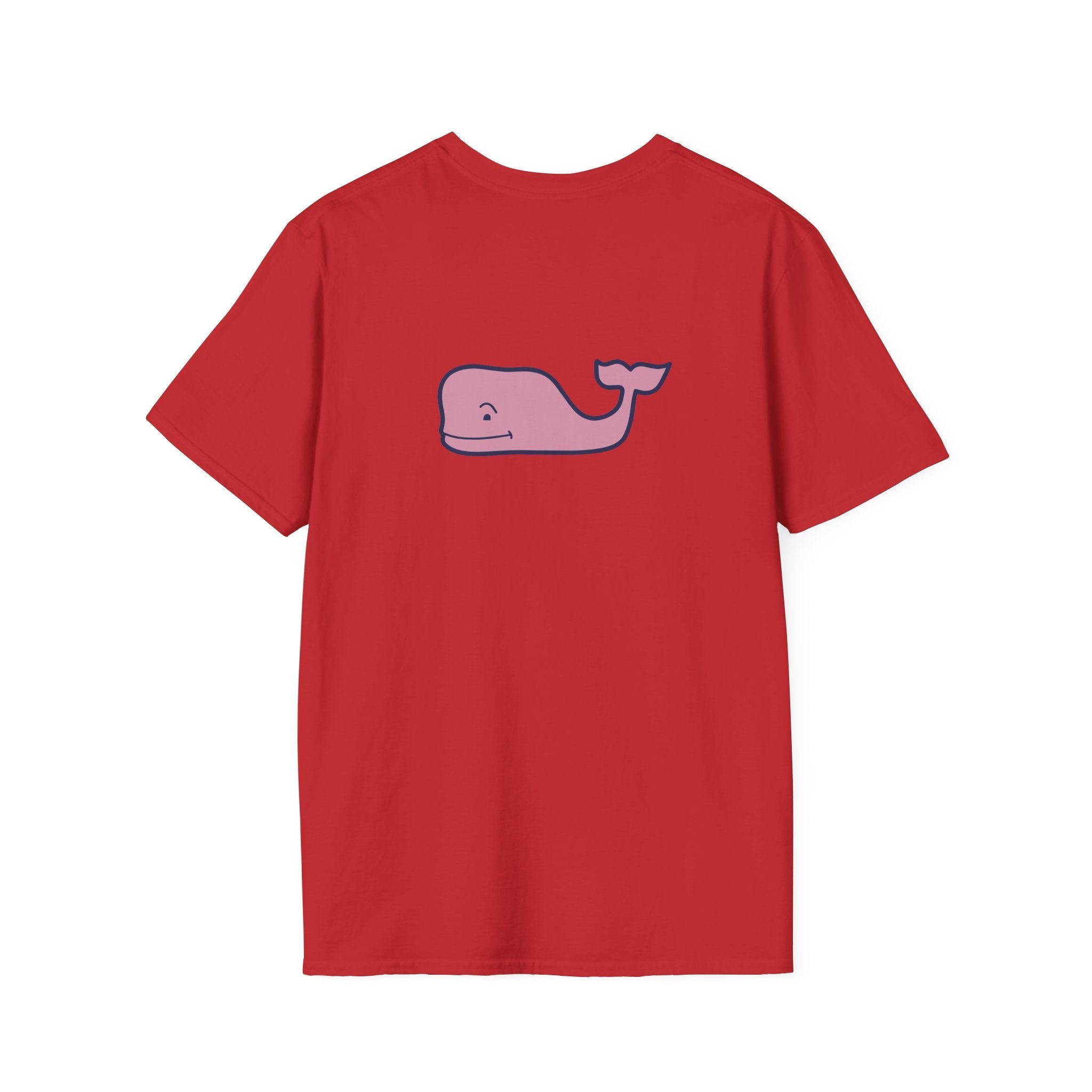 Fairfield University Whale Tee - Unisex Softstyle T-Shirt for Students, Casual Wear, Gift, Graduation, College Apparel - Etna Gift