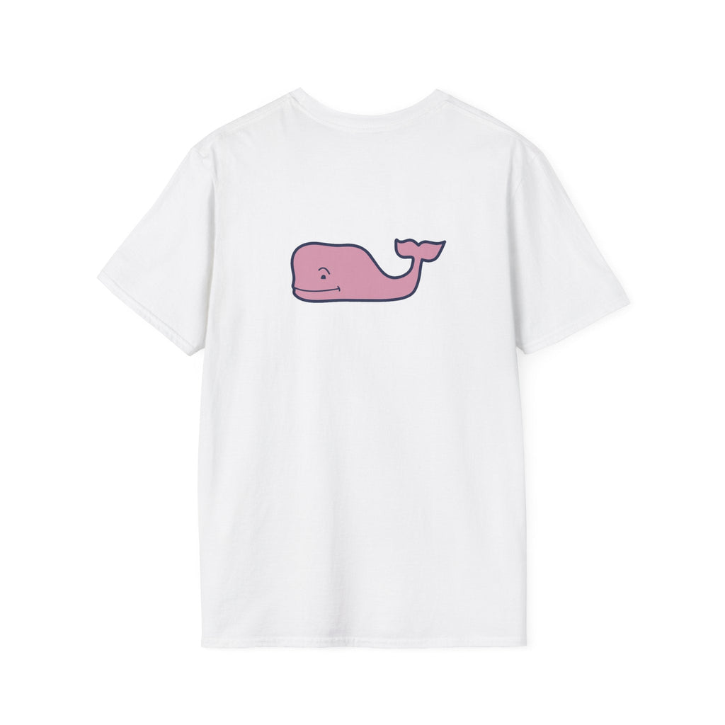Fairfield University Whale Tee - Unisex Softstyle T-Shirt for Students, Casual Wear, Gift, Graduation, College Apparel - Etna Gift