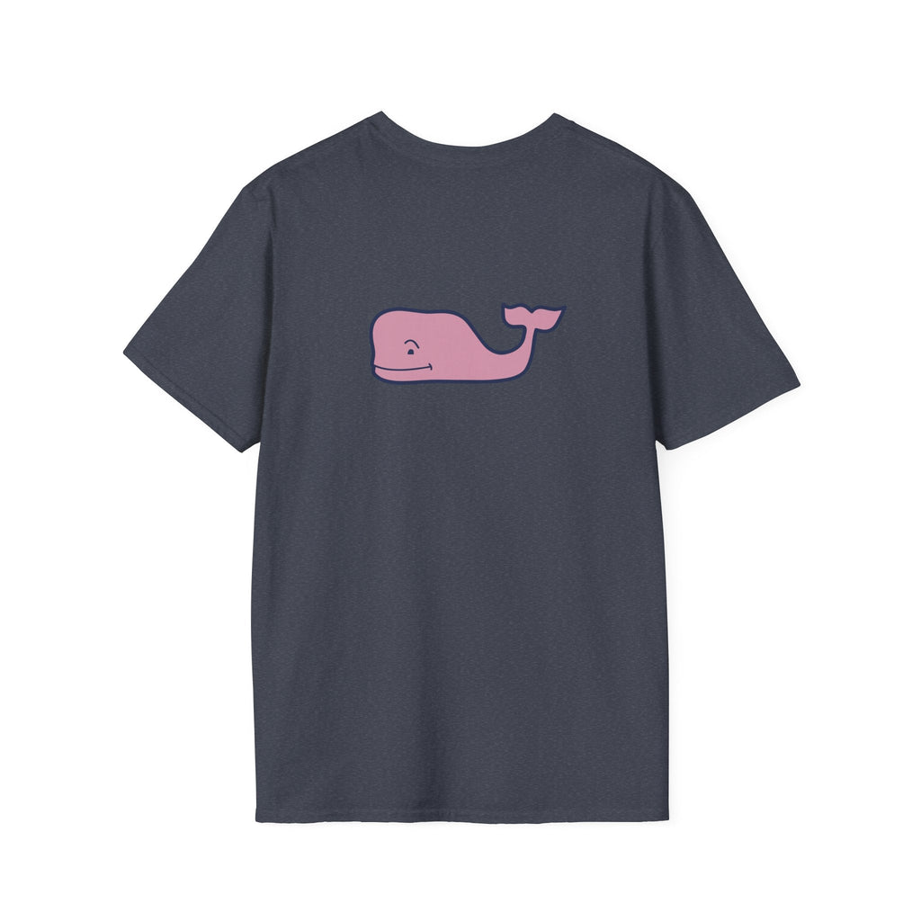Fairfield University Whale Tee - Unisex Softstyle T-Shirt for Students, Casual Wear, Gift, Graduation, College Apparel - Etna Gift