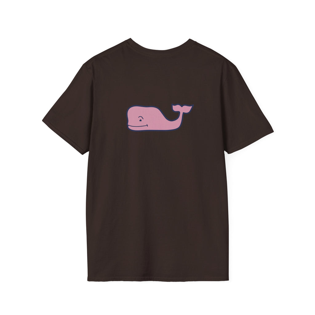 Fairfield University Whale Tee - Unisex Softstyle T-Shirt for Students, Casual Wear, Gift, Graduation, College Apparel - Etna Gift