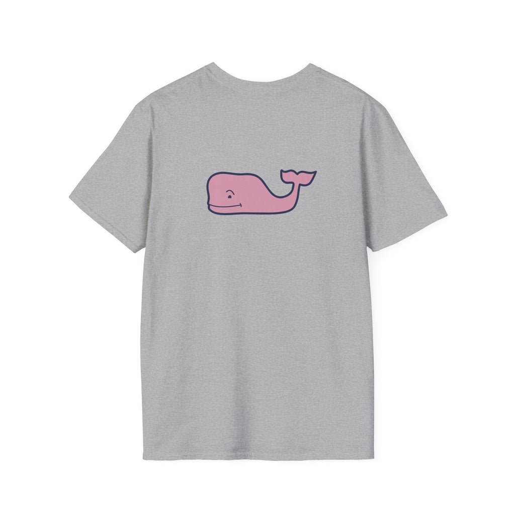 Fairfield University Whale Tee - Unisex Softstyle T-Shirt for Students, Casual Wear, Gift, Graduation, College Apparel - Etna Gift