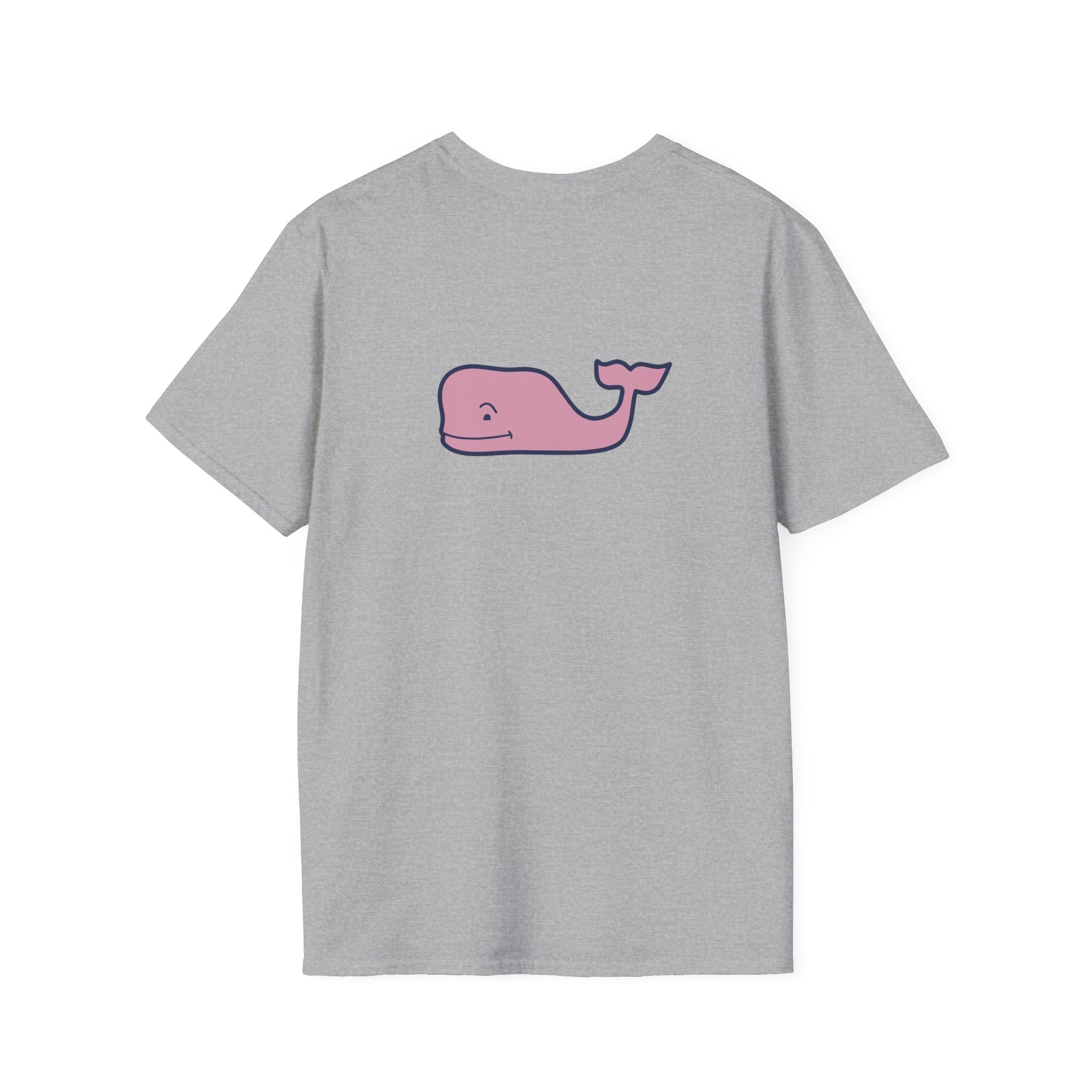 Fairfield University Whale Tee - Unisex Softstyle T-Shirt for Students, Casual Wear, Gift, Graduation, College Apparel - Etna Gift