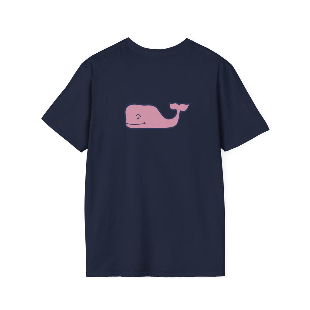 Fairfield University Whale Tee - Unisex Softstyle T-Shirt for Students, Casual Wear, Gift, Graduation, College Apparel - Etna Gift