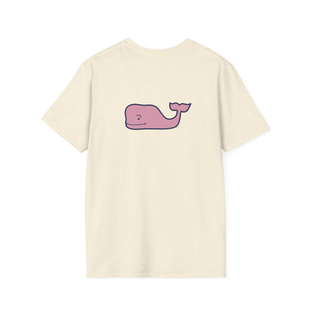 Fairfield University Whale Tee - Unisex Softstyle T-Shirt for Students, Casual Wear, Gift, Graduation, College Apparel - Etna Gift