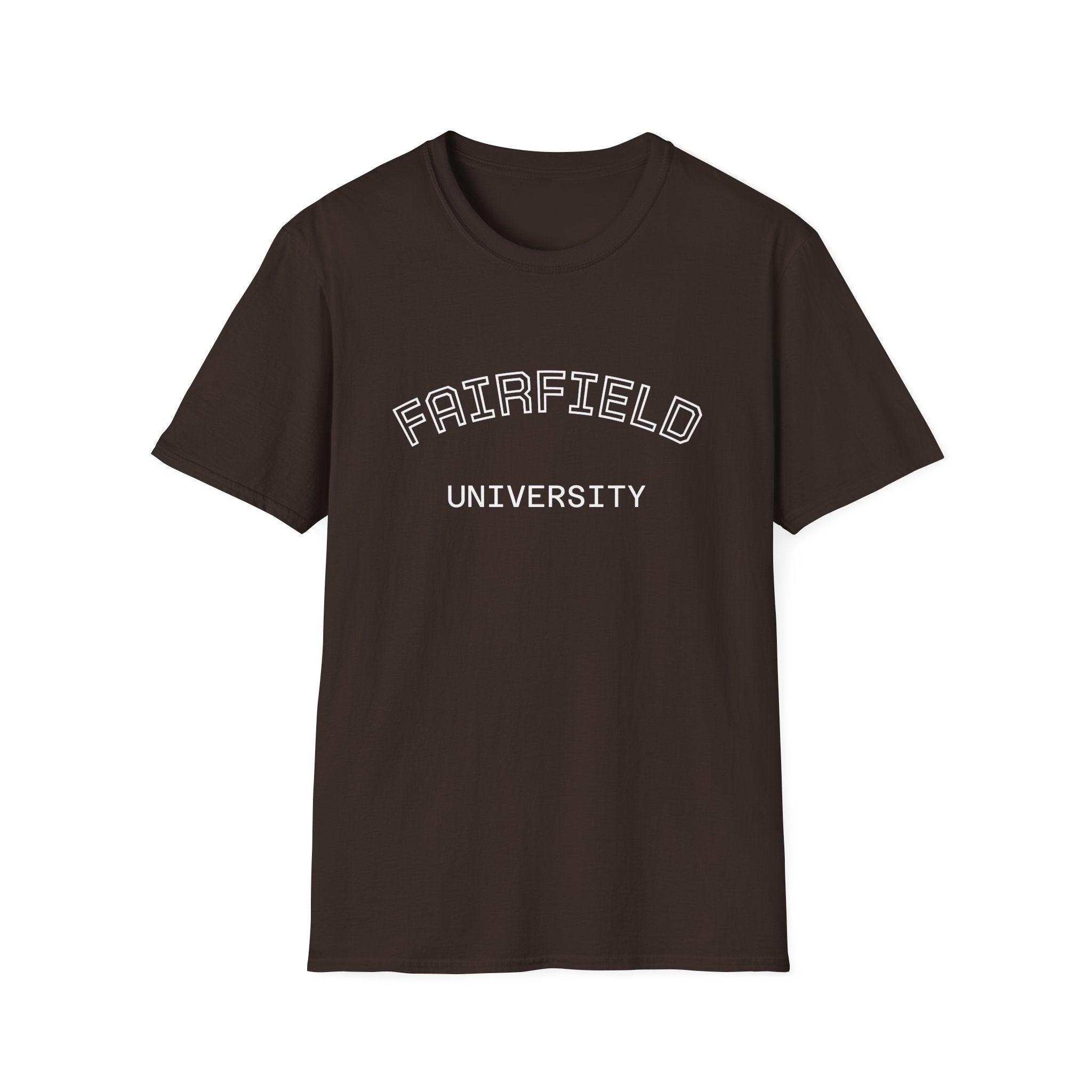 Fairfield University Whale Tee - Unisex Softstyle T-Shirt for Students, Casual Wear, Gift, Graduation, College Apparel - Etna Gift
