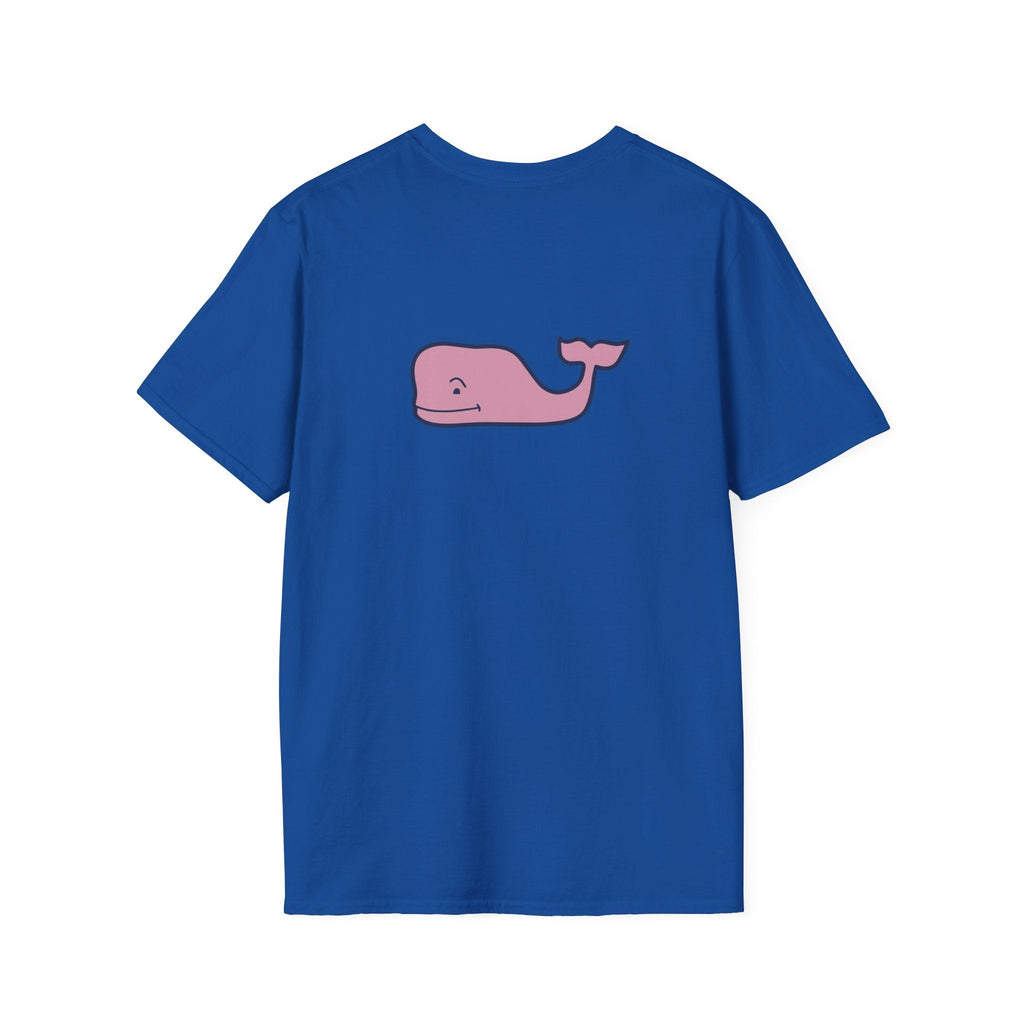 Fairfield University Whale Tee - Unisex Softstyle T-Shirt for Students, Casual Wear, Gift, Graduation, College Apparel - Etna Gift