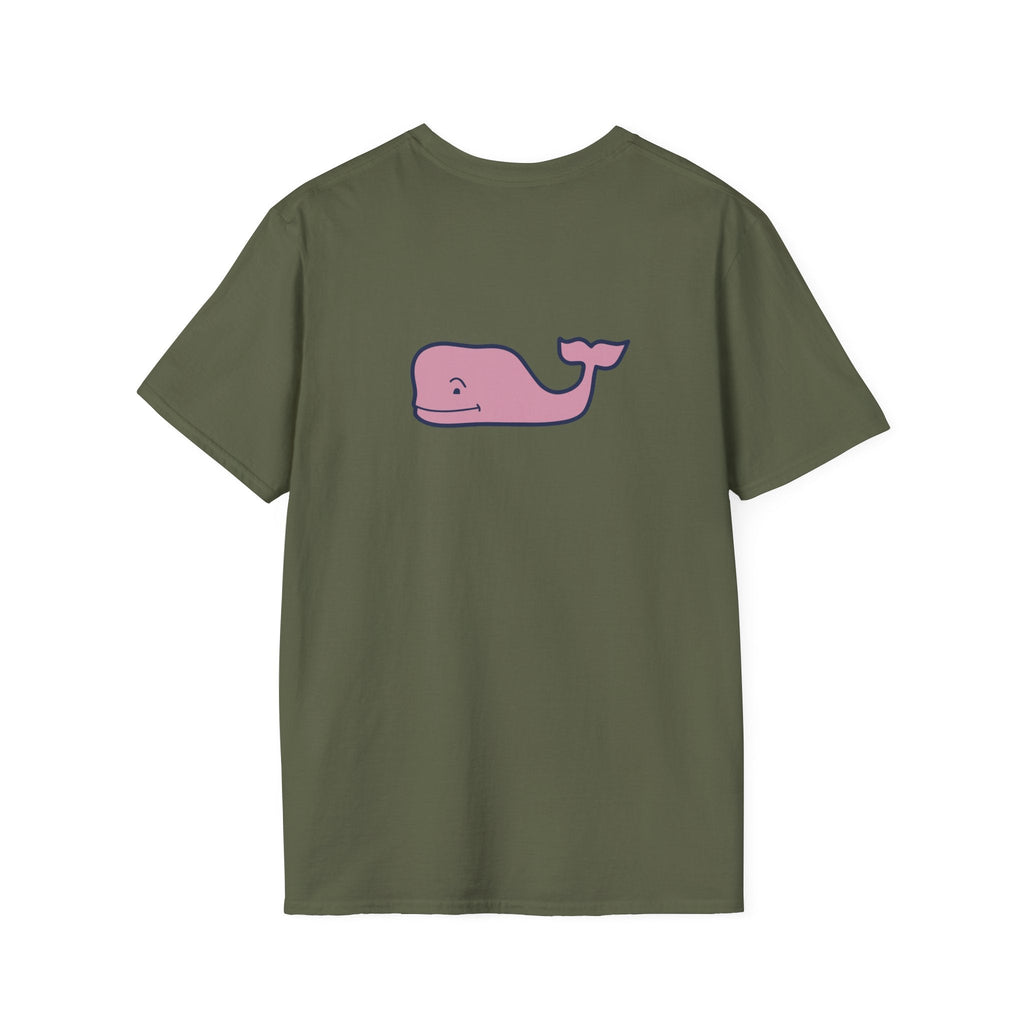 Fairfield University Whale Tee - Unisex Softstyle T-Shirt for Students, Casual Wear, Gift, Graduation, College Apparel - Etna Gift