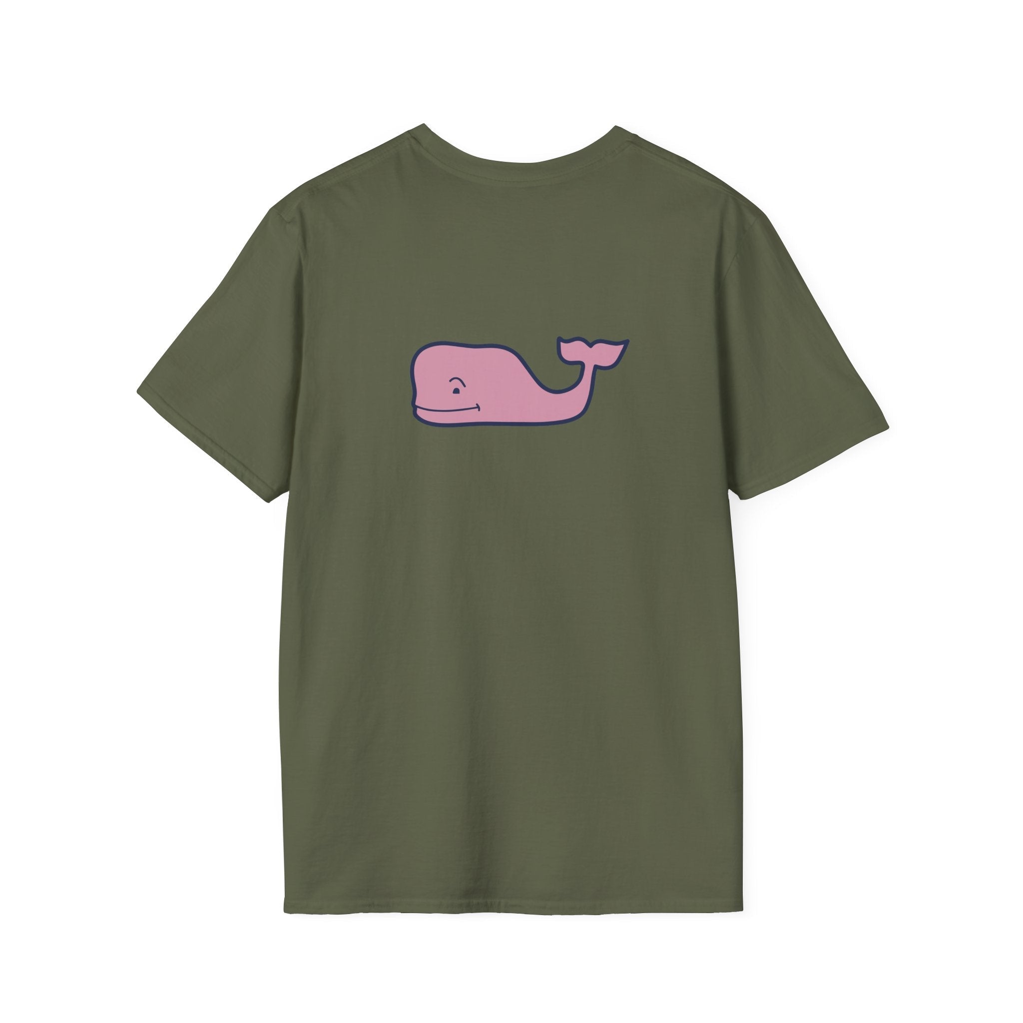 Fairfield University Whale Tee - Unisex Softstyle T-Shirt for Students, Casual Wear, Gift, Graduation, College Apparel - Etna Gift