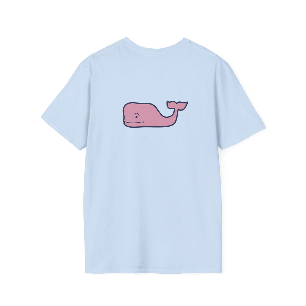 Fairfield University Whale Tee - Unisex Softstyle T-Shirt for Students, Casual Wear, Gift, Graduation, College Apparel - Etna Gift