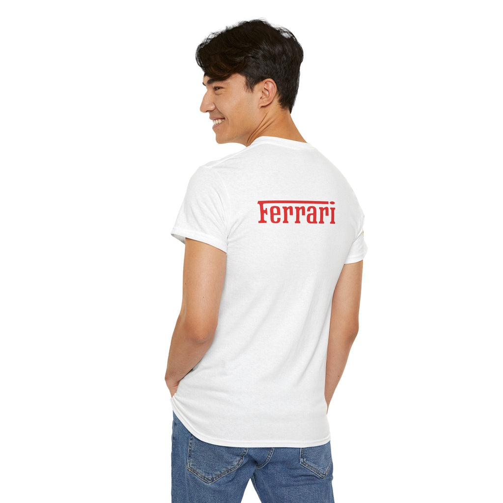 Ferrari Graphic Tee — Classic Racing Logo T-Shirt - Etna Gift