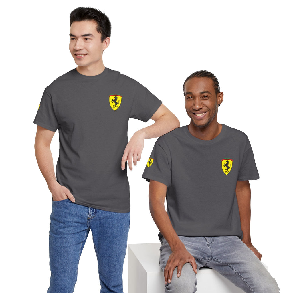 Ferrari Graphic Tee — Classic Racing Logo T-Shirt - Etna Gift
