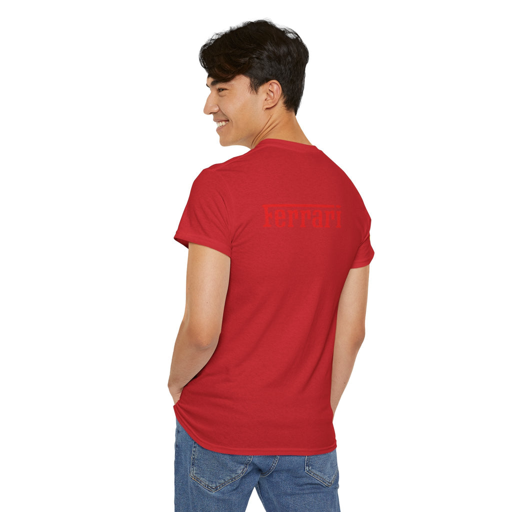 Ferrari Graphic Tee — Classic Racing Logo T-Shirt - Etna Gift