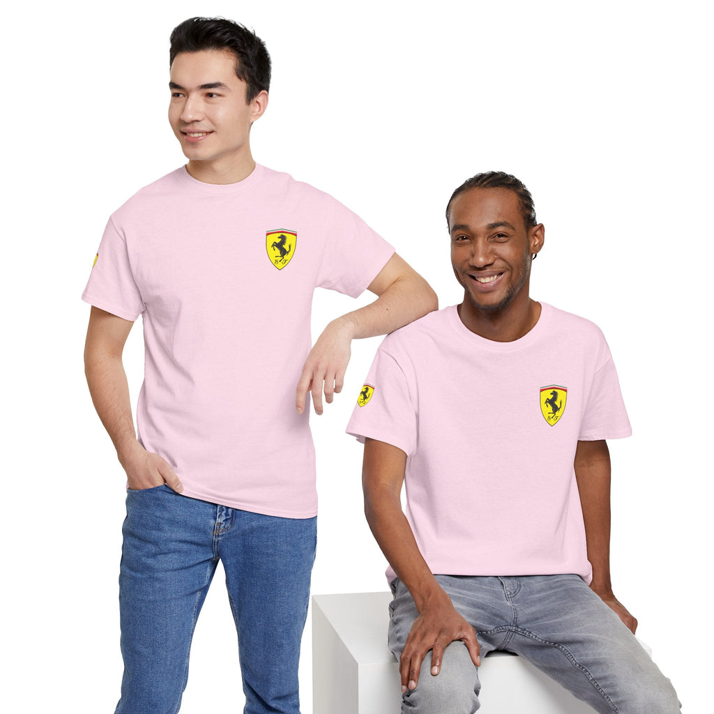 Ferrari Graphic Tee — Classic Racing Logo T-Shirt - Etna Gift