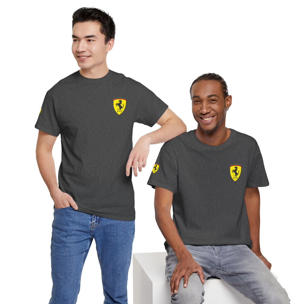 Ferrari Graphic Tee — Classic Racing Logo T-Shirt - Etna Gift