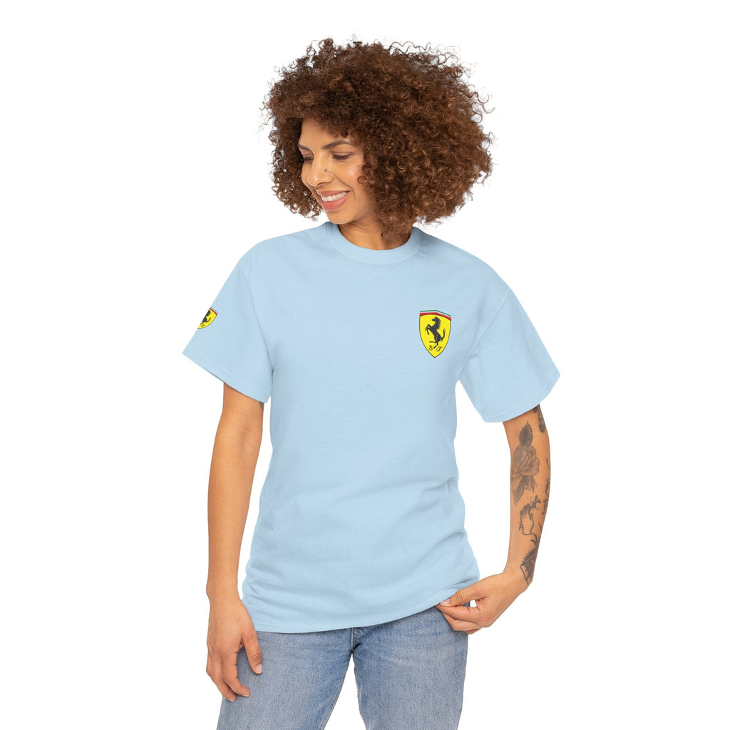 Ferrari Graphic Tee — Classic Racing Logo T-Shirt - Etna Gift