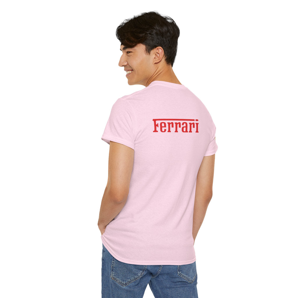 Ferrari Graphic Tee — Classic Racing Logo T-Shirt - Etna Gift