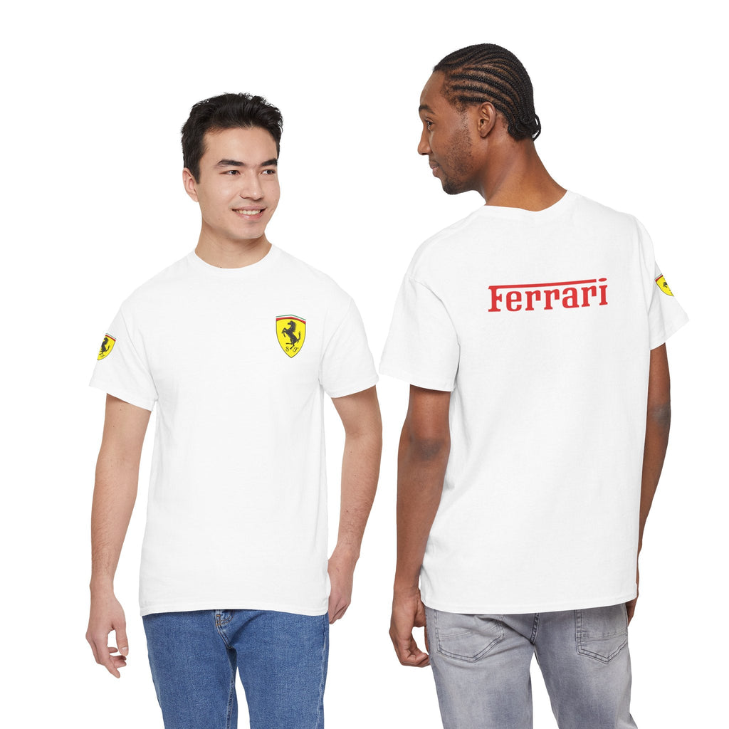 Ferrari Graphic Tee — Classic Racing Logo T-Shirt - Etna Gift