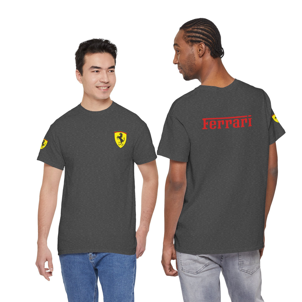 Ferrari Graphic Tee — Classic Racing Logo T-Shirt - Etna Gift