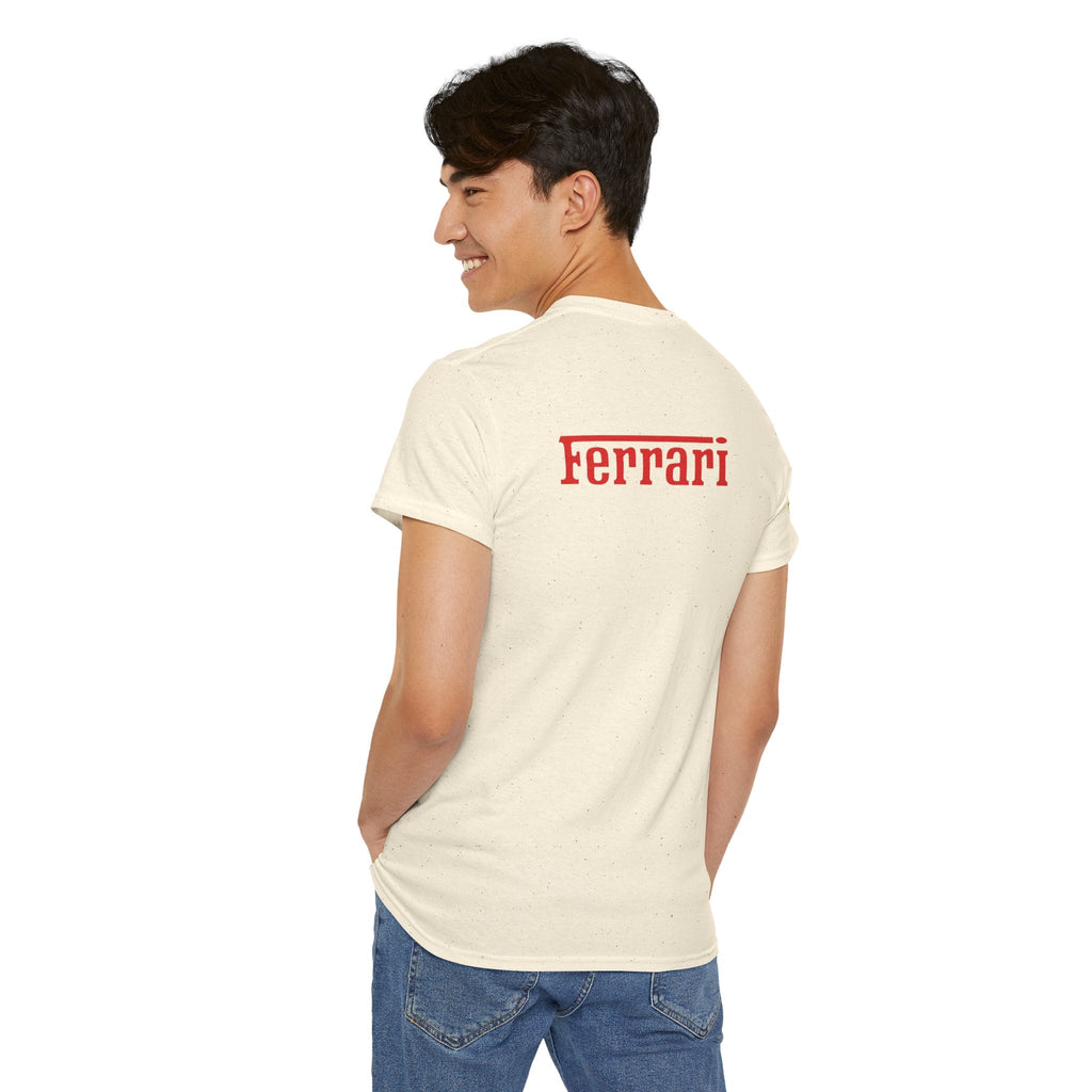 Ferrari Graphic Tee — Classic Racing Logo T-Shirt - Etna Gift