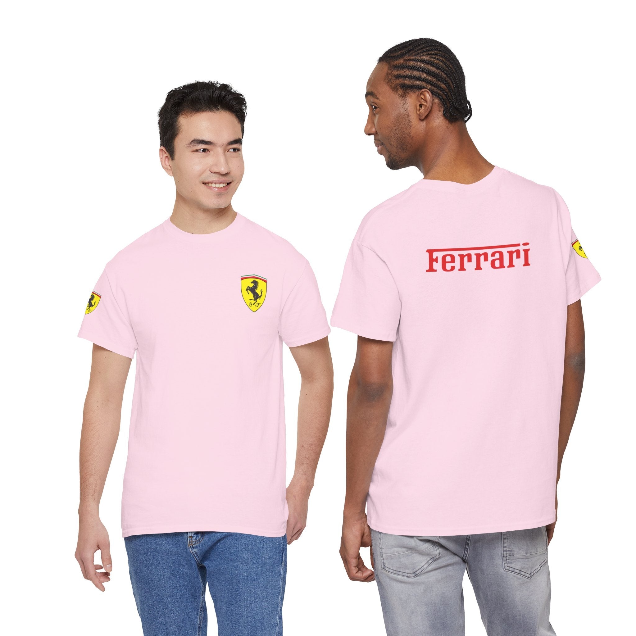 Ferrari Graphic Tee — Classic Racing Logo T-Shirt - Etna Gift