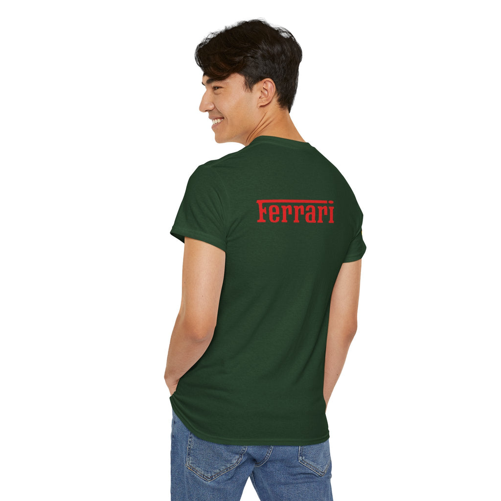 Ferrari Graphic Tee — Classic Racing Logo T-Shirt - Etna Gift
