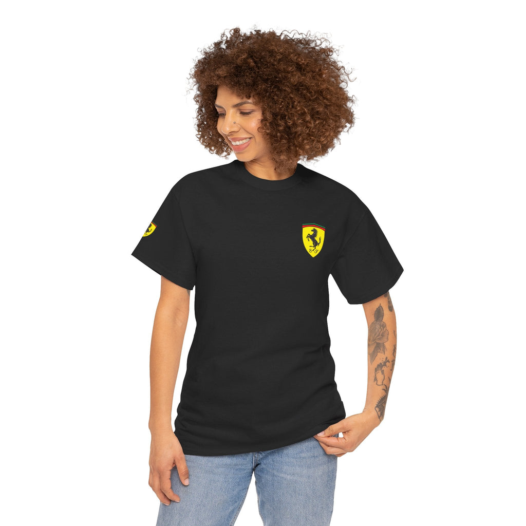 Ferrari Graphic Tee — Classic Racing Logo T-Shirt - Etna Gift