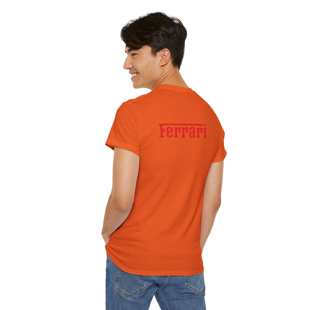Ferrari Graphic Tee — Classic Racing Logo T-Shirt - Etna Gift