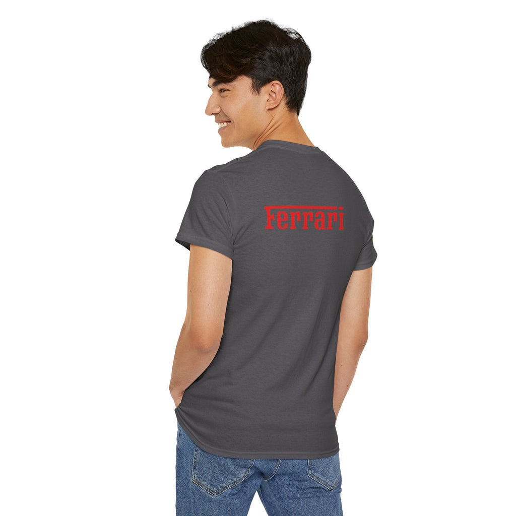 Ferrari Graphic Tee — Classic Racing Logo T-Shirt - Etna Gift